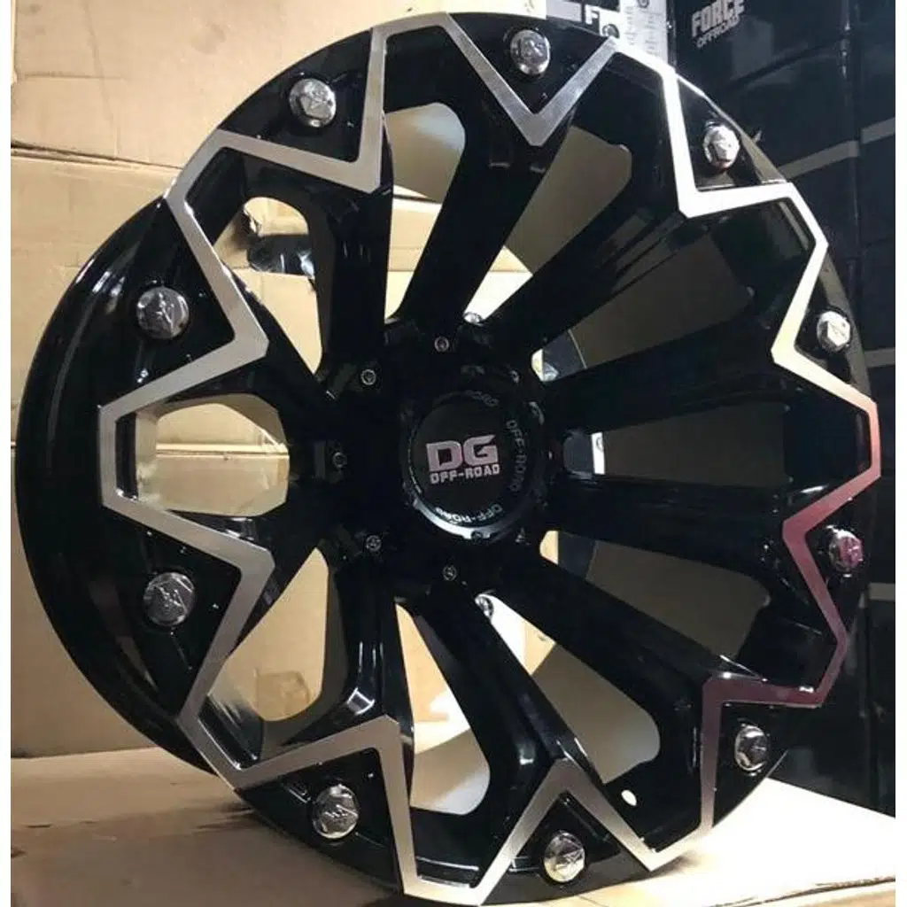 12X20 6X139,7 ET -44 110 BLACK MACHINED