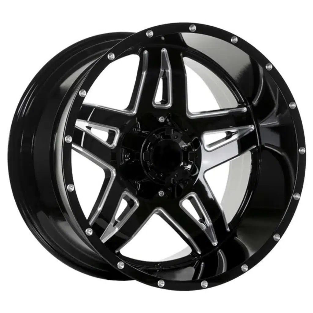 12X20 6X139,7 ET-44 110 MATT BLACK MİLLİNG