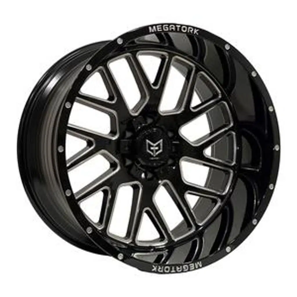  12X22 6X139,7 ET-51 110 BLACK MILLING