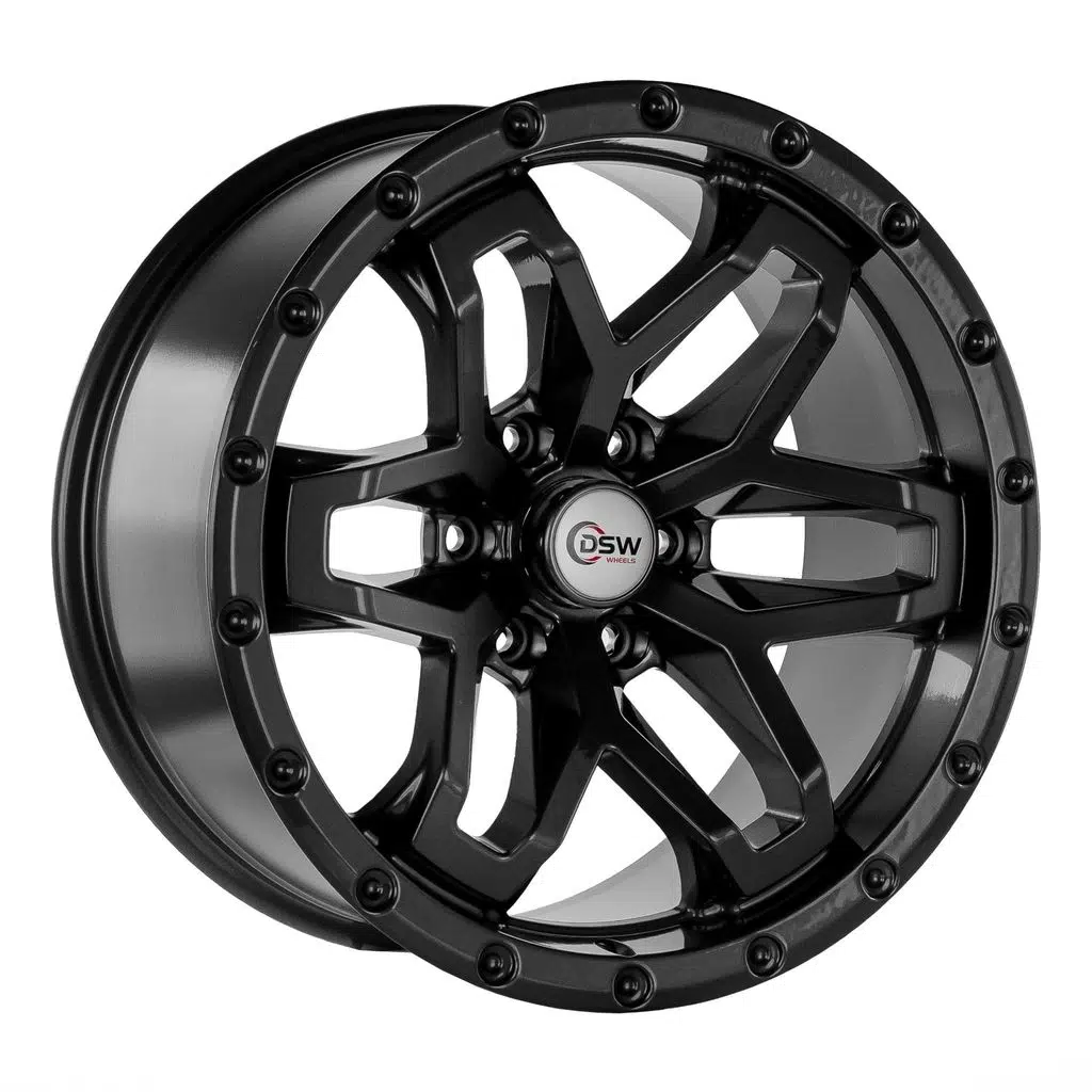  9,5X20 6X139,7 ET5 110 MATT BLACK